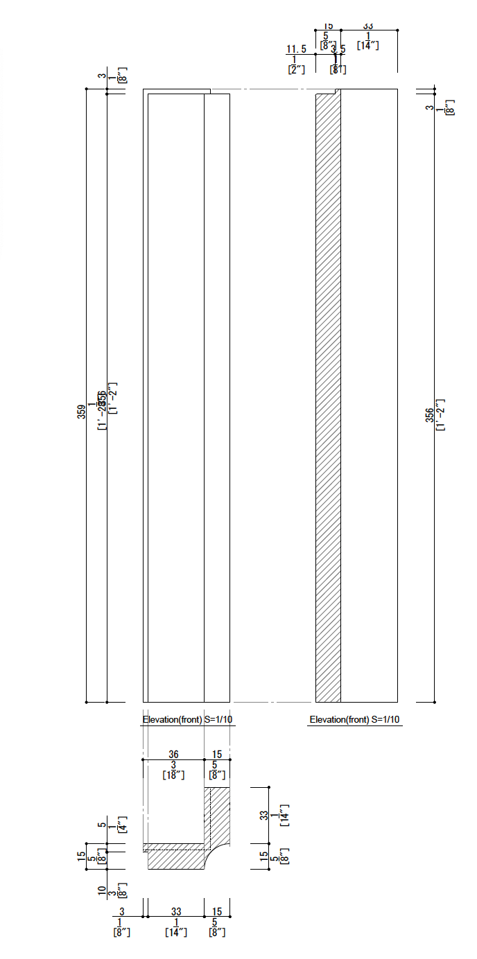 GRAPHICA Aluminum Wall Panel Corner