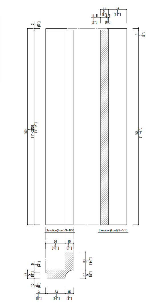 GRAPHICA Aluminum Wall Panel Corner